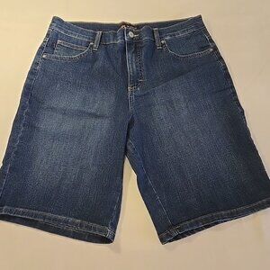 Lee Jean Shorts Womens 12 Medium Relaxed Fit Mid Rise